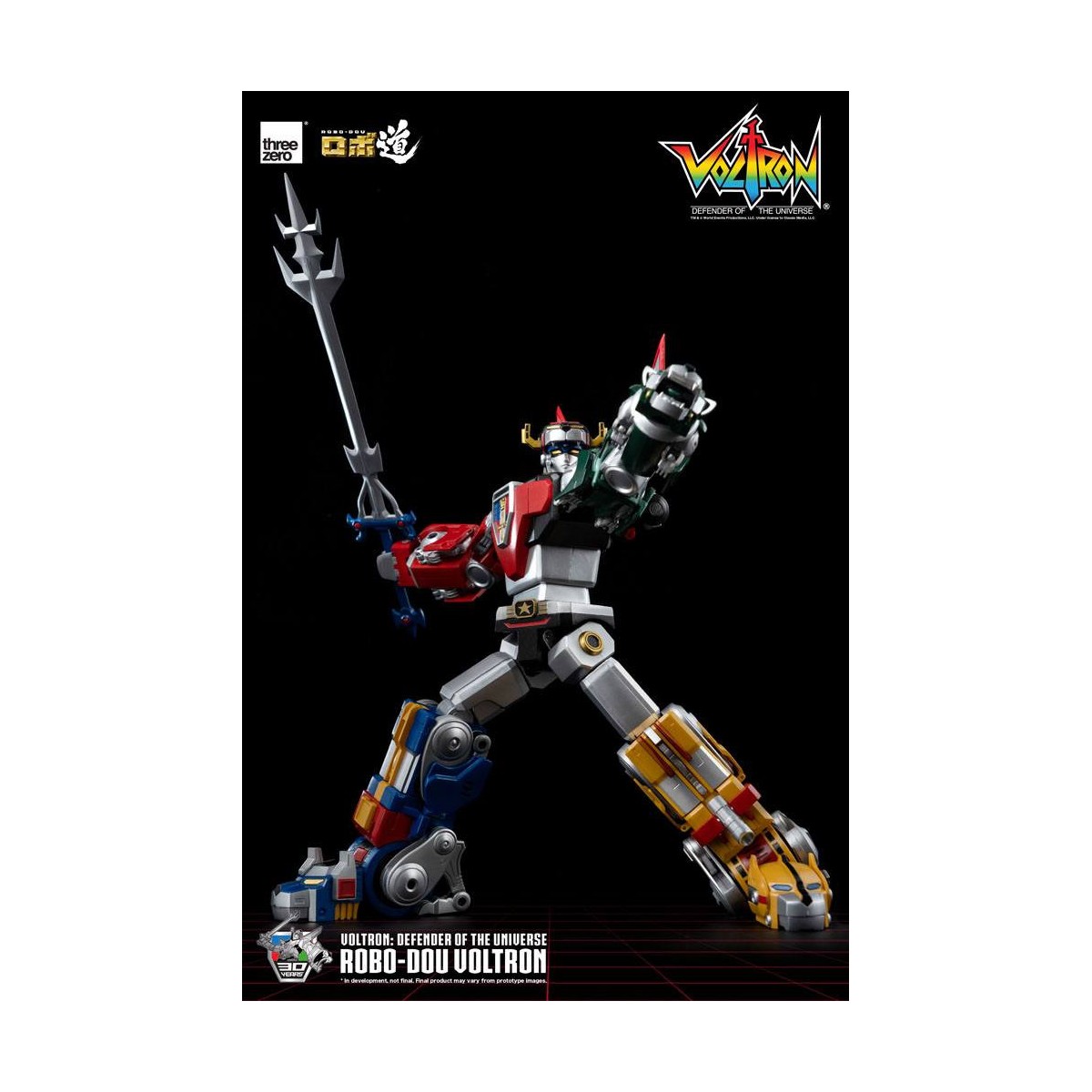 Tres Cero - Voltron: Defensor del Universo figura de acción Robo-Dou Voltron