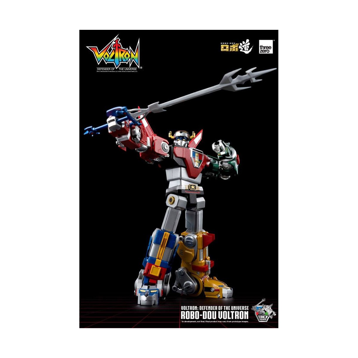 Tres Cero - Voltron: Defensor del Universo figura de acción Robo-Dou Voltron