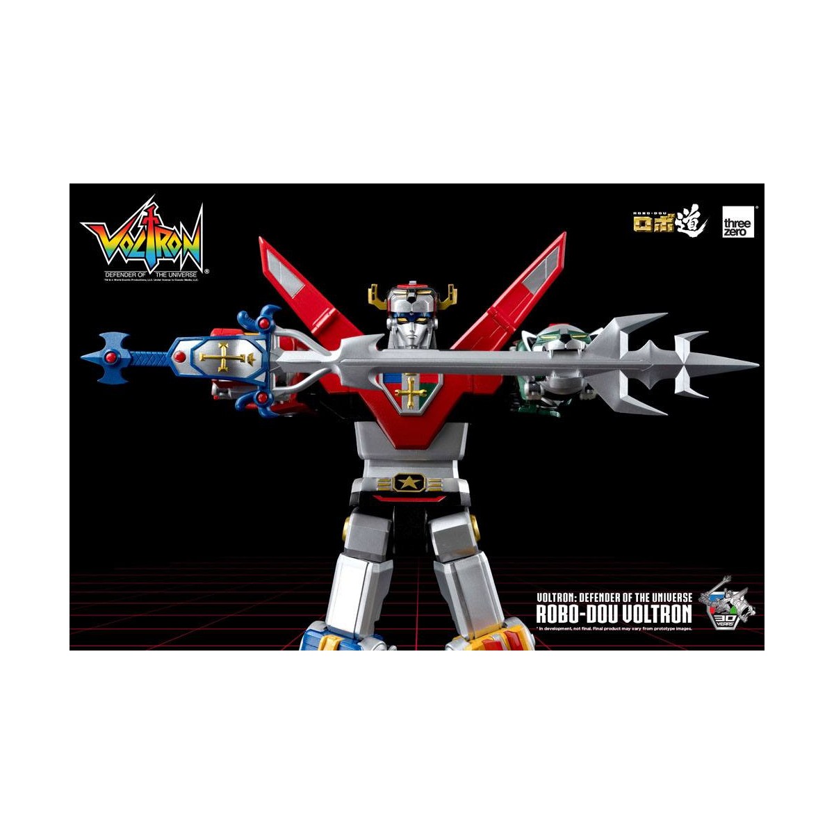 Tres Cero - Voltron: Defensor del Universo figura de acción Robo-Dou Voltron