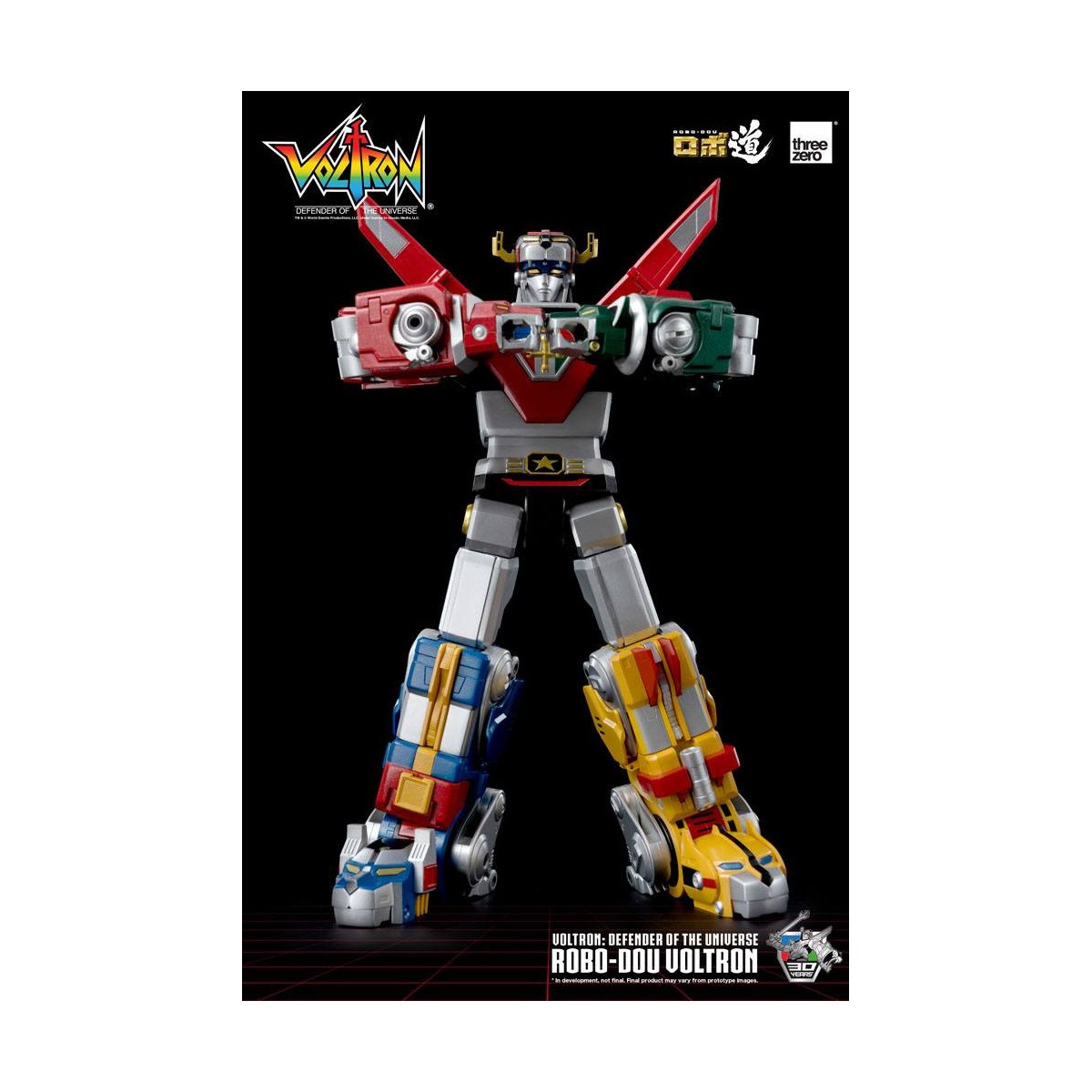 Tres Cero - Voltron: Defensor del Universo figura de acción Robo-Dou Voltron