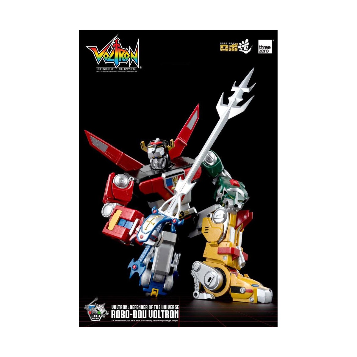 Tres Cero - Voltron: Defensor del Universo figura de acción Robo-Dou Voltron