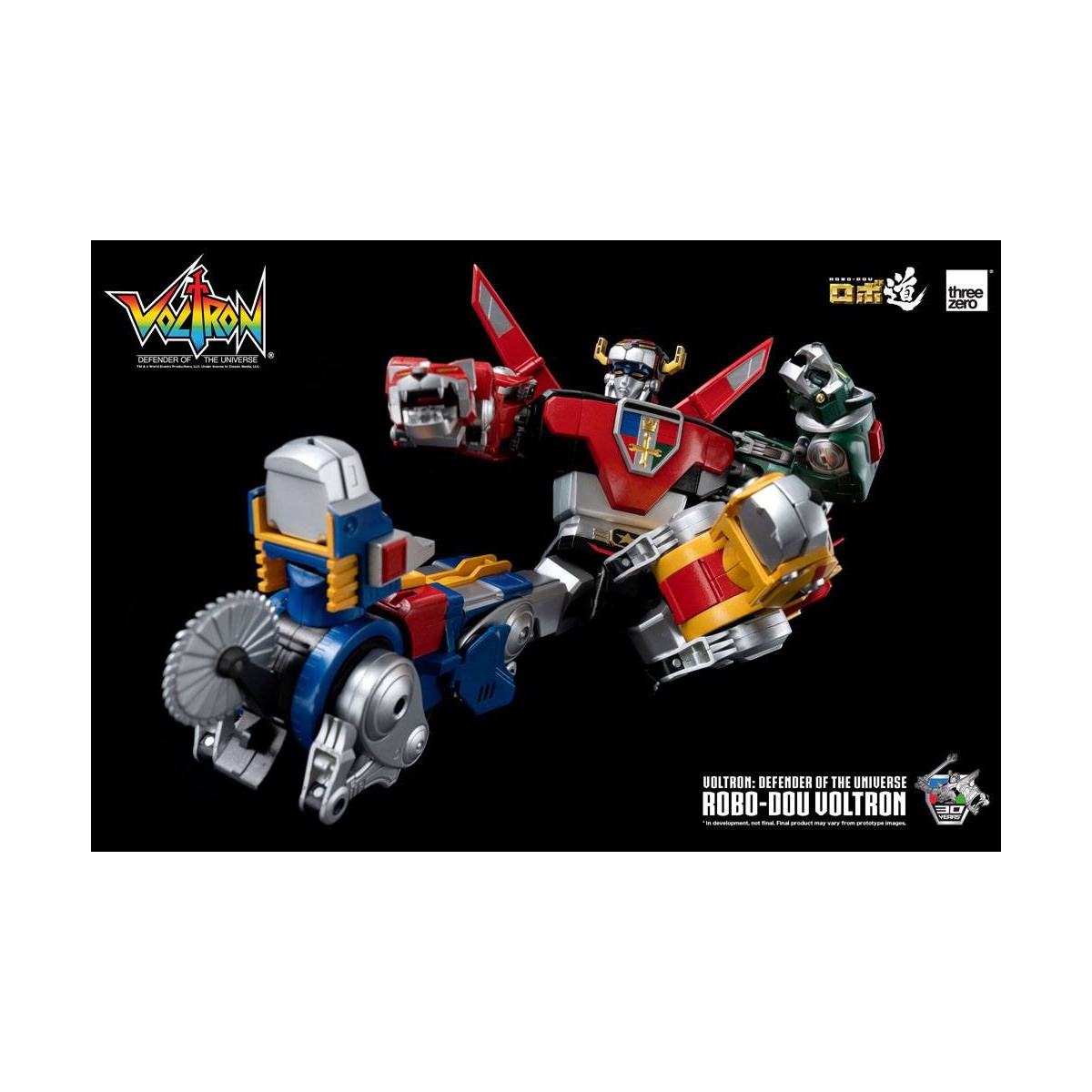 Tres Cero - Voltron: Defensor del Universo figura de acción Robo-Dou Voltron