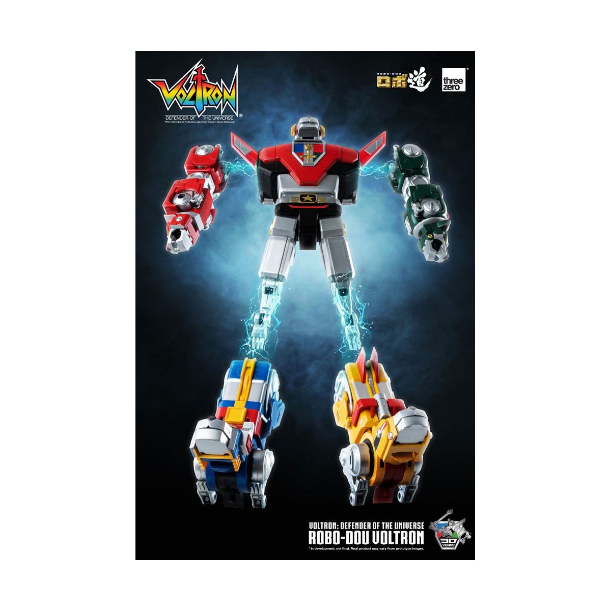 Tres Cero - Voltron: Defensor del Universo figura de acción Robo-Dou Voltron