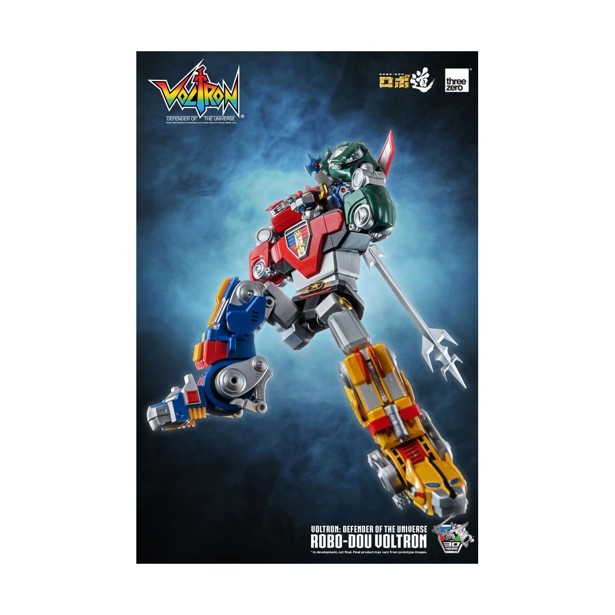 Tres Cero - Voltron: Defensor del Universo figura de acción Robo-Dou Voltron