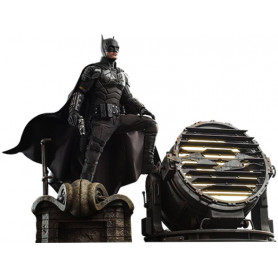 Hot toys - LA OBRA MAESTRA DE LA PELÍCULA BATMAN Y BAT-SIGNAL 1/6