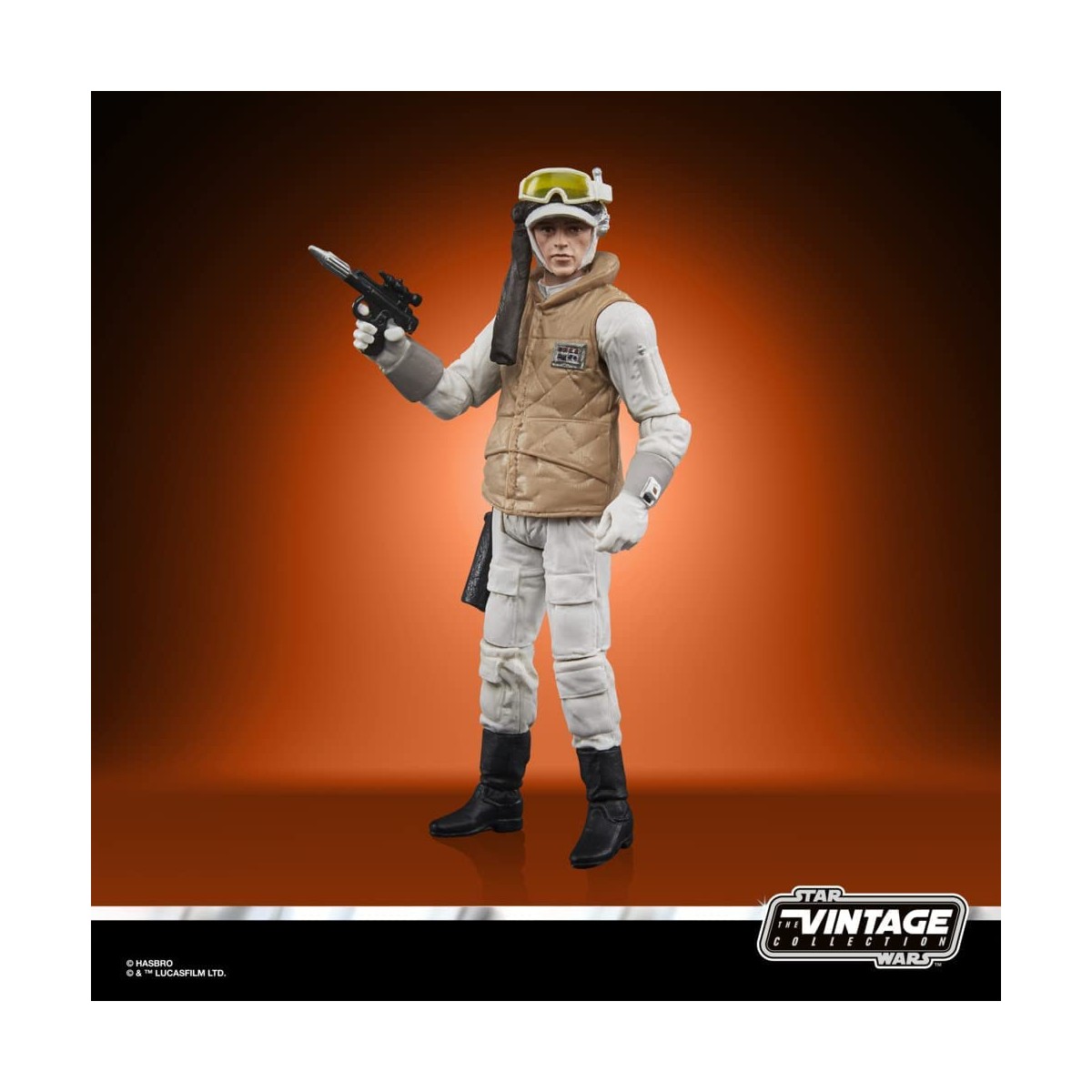 Hasbro - SOLDADO REBEL (Equipo de batalla de la Base Eco) - Colección Vintage de Star Wars de The Clone Wars