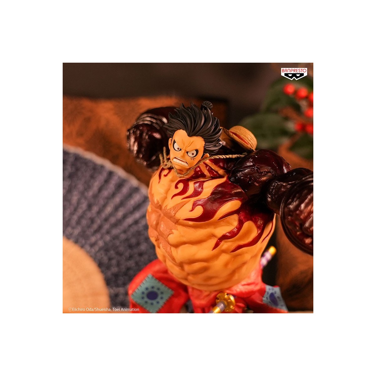 Banpresto - One Piece - EL MONO D. LUFFY GEAR 4 - El cepillo - BWFC X SUPER MASTER STARS PIECE
