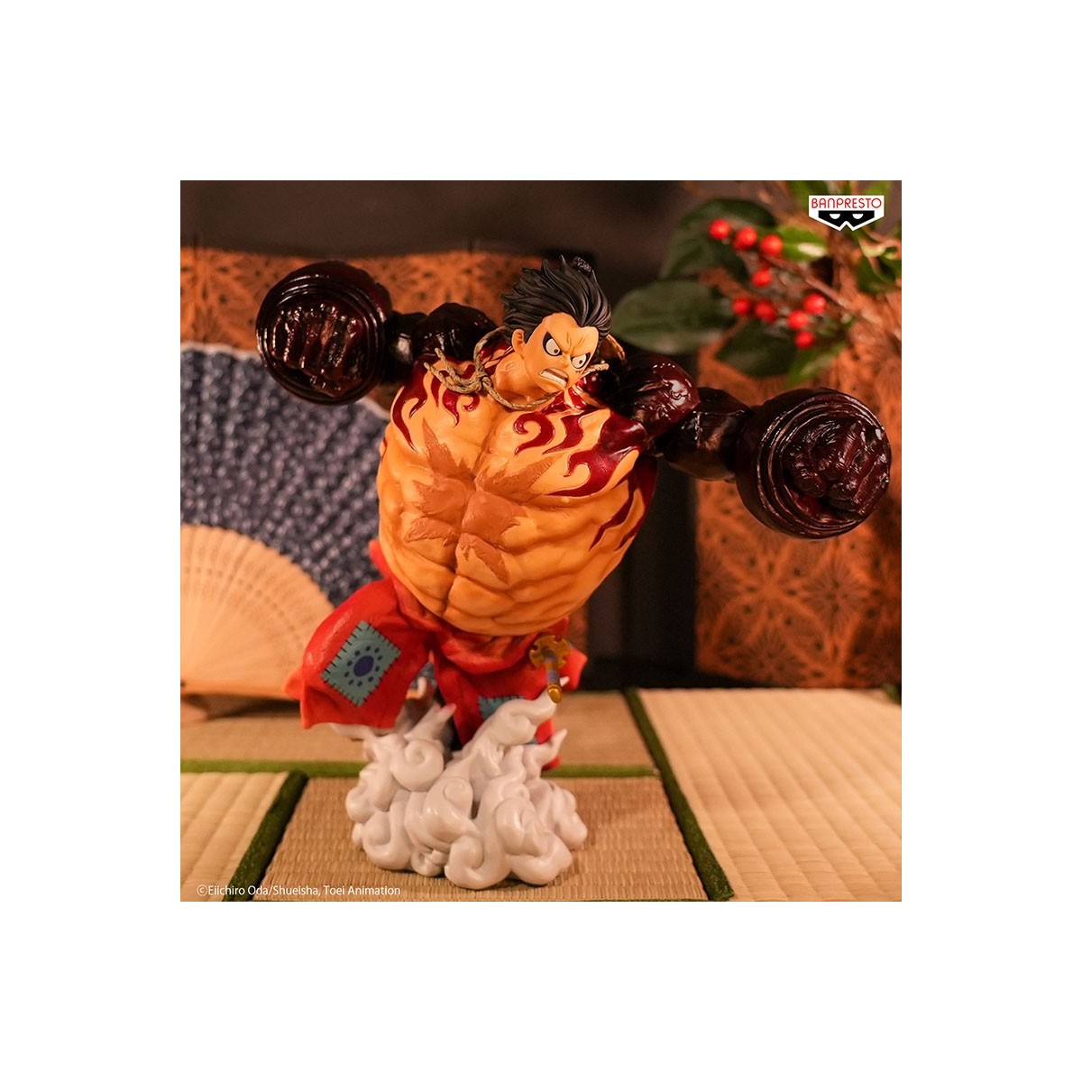Banpresto - One Piece - EL MONO D. LUFFY GEAR 4 - El cepillo - BWFC X SUPER MASTER STARS PIECE