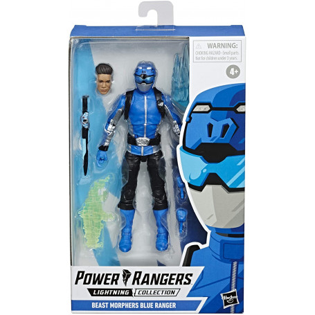 Hasbro - Lightning Collection - Ranger Azul - Beast Morphers Power Rangers