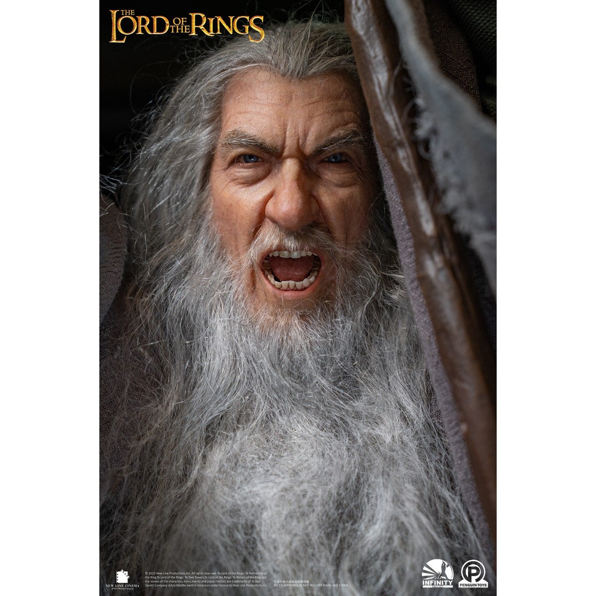 Infinity Studio X Penguin Toys - Gandalf el Gris Ultimate Edition Half Size Statue Master Forge Series- 1/2