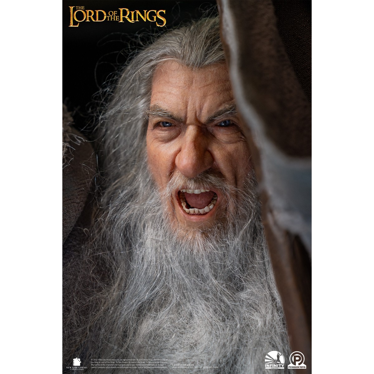 Infinity Studio X Penguin Toys - Gandalf el Gris Ultimate Edition Half Size Statue Master Forge Series- 1/2