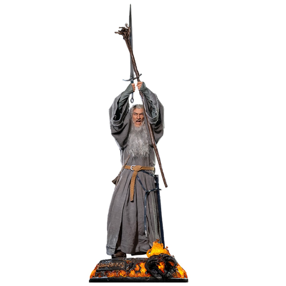 Infinity Studio X Penguin Toys - Gandalf el Gris Ultimate Edition Half Size Statue Master Forge Series- 1/2