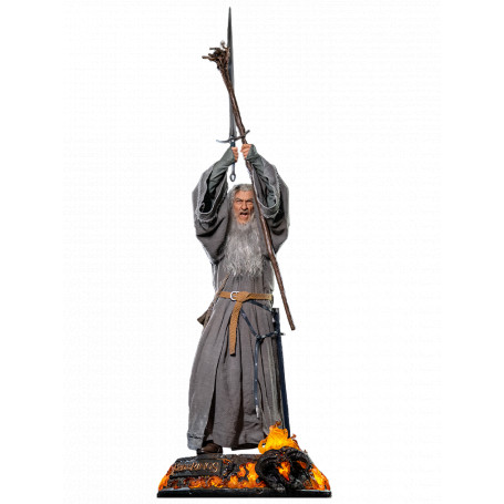 Infinity Studio X Penguin Toys - Gandalf el Gris Ultimate Edition Half Size Statue Master Forge Series- 1/2