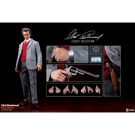 Sideshow - Figura 1/6 de Harry Callahan - Harry el Sucio - Colección del Legado de Clint Eastwood