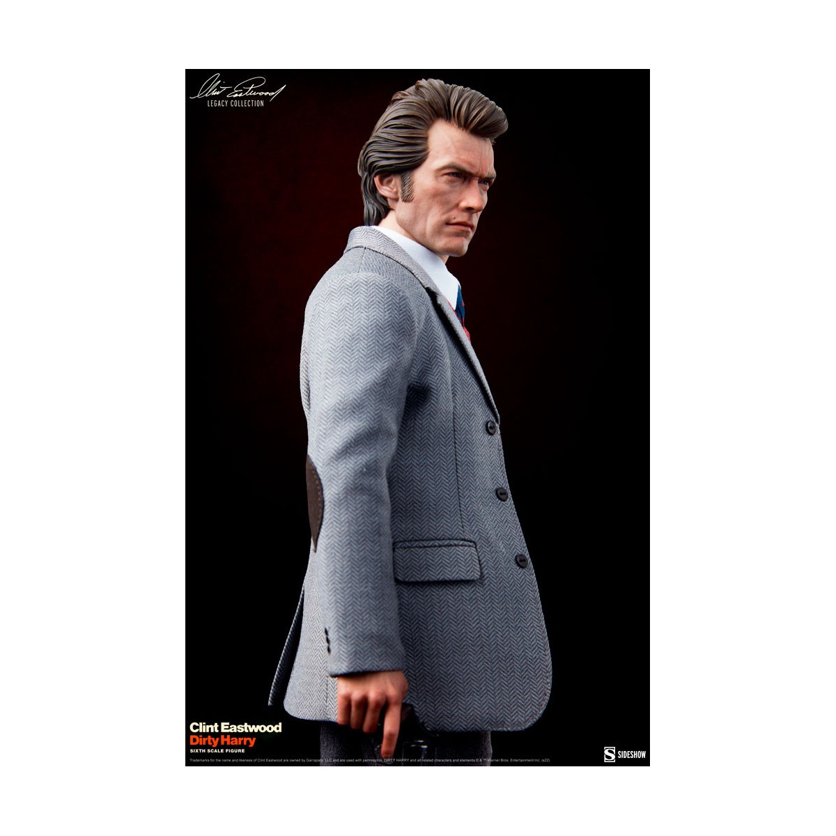 Sideshow - Figura 1/6 de Harry Callahan - Harry el Sucio - Colección del Legado de Clint Eastwood