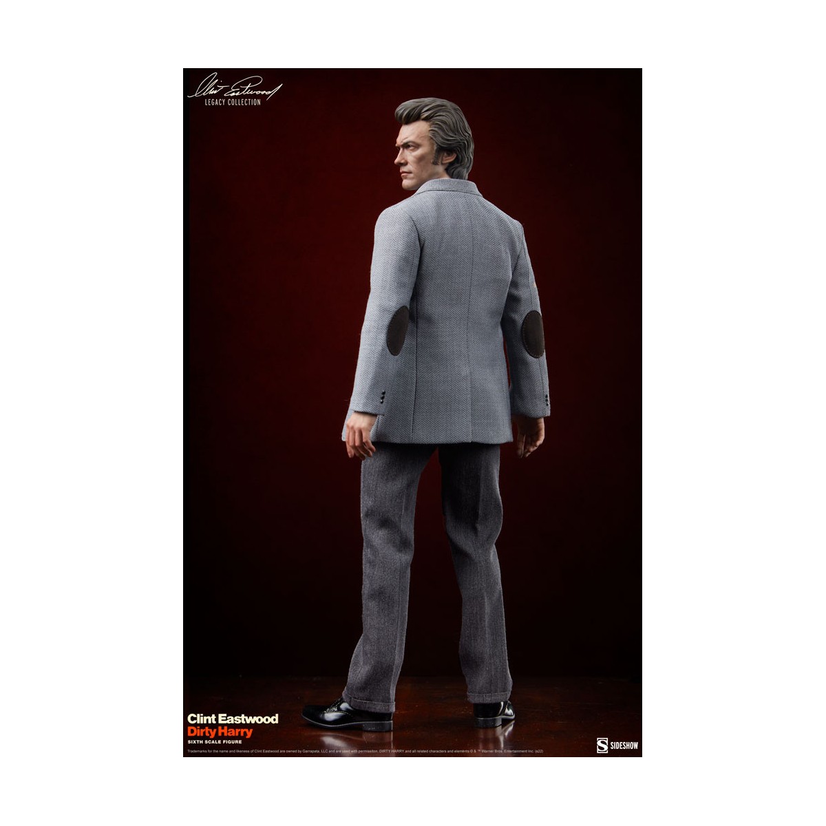 Sideshow - Figura 1/6 de Harry Callahan - Harry el Sucio - Colección del Legado de Clint Eastwood