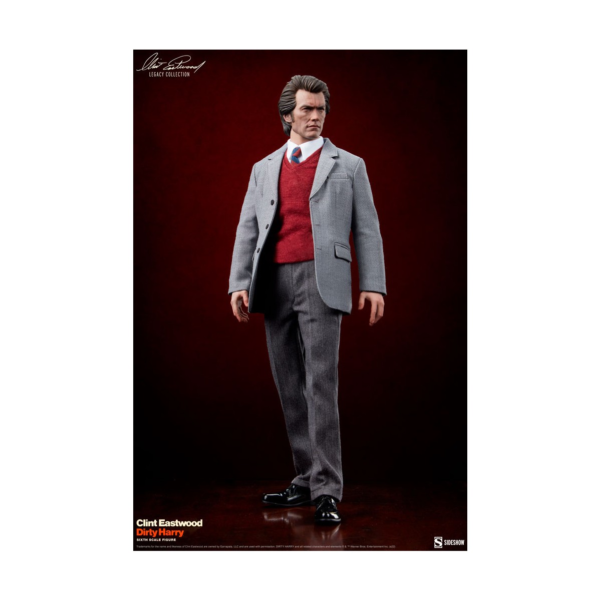 Sideshow - Figura 1/6 de Harry Callahan - Harry el Sucio - Colección del Legado de Clint Eastwood