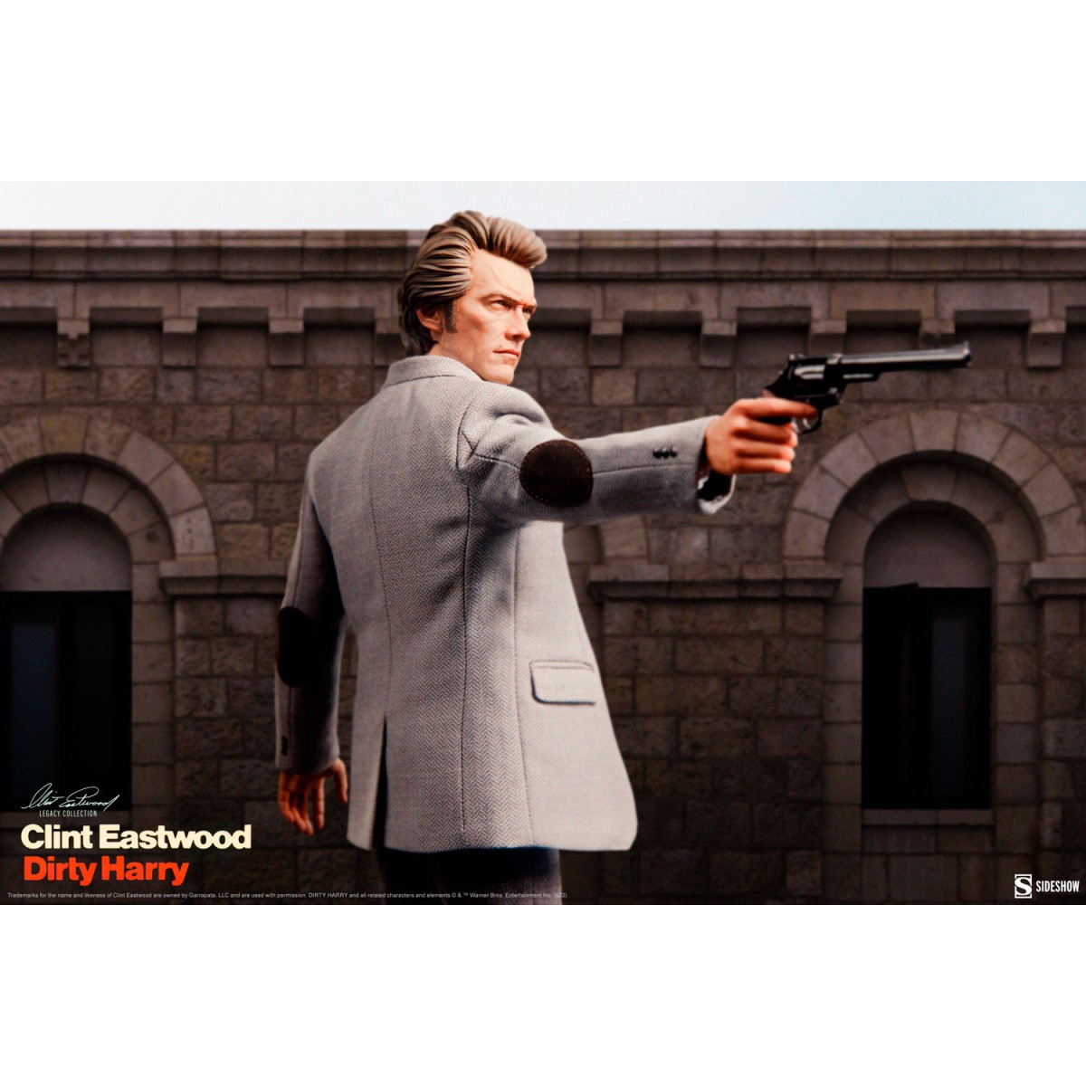 Sideshow - Figura 1/6 de Harry Callahan - Harry el Sucio - Colección del Legado de Clint Eastwood