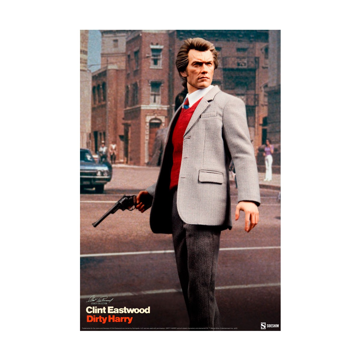 Sideshow - Figura 1/6 de Harry Callahan - Harry el Sucio - Colección del Legado de Clint Eastwood