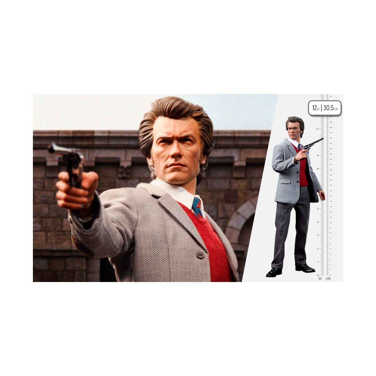 Sideshow - Figura 1/6 de Harry Callahan - Harry el Sucio - Colección del Legado de Clint Eastwood