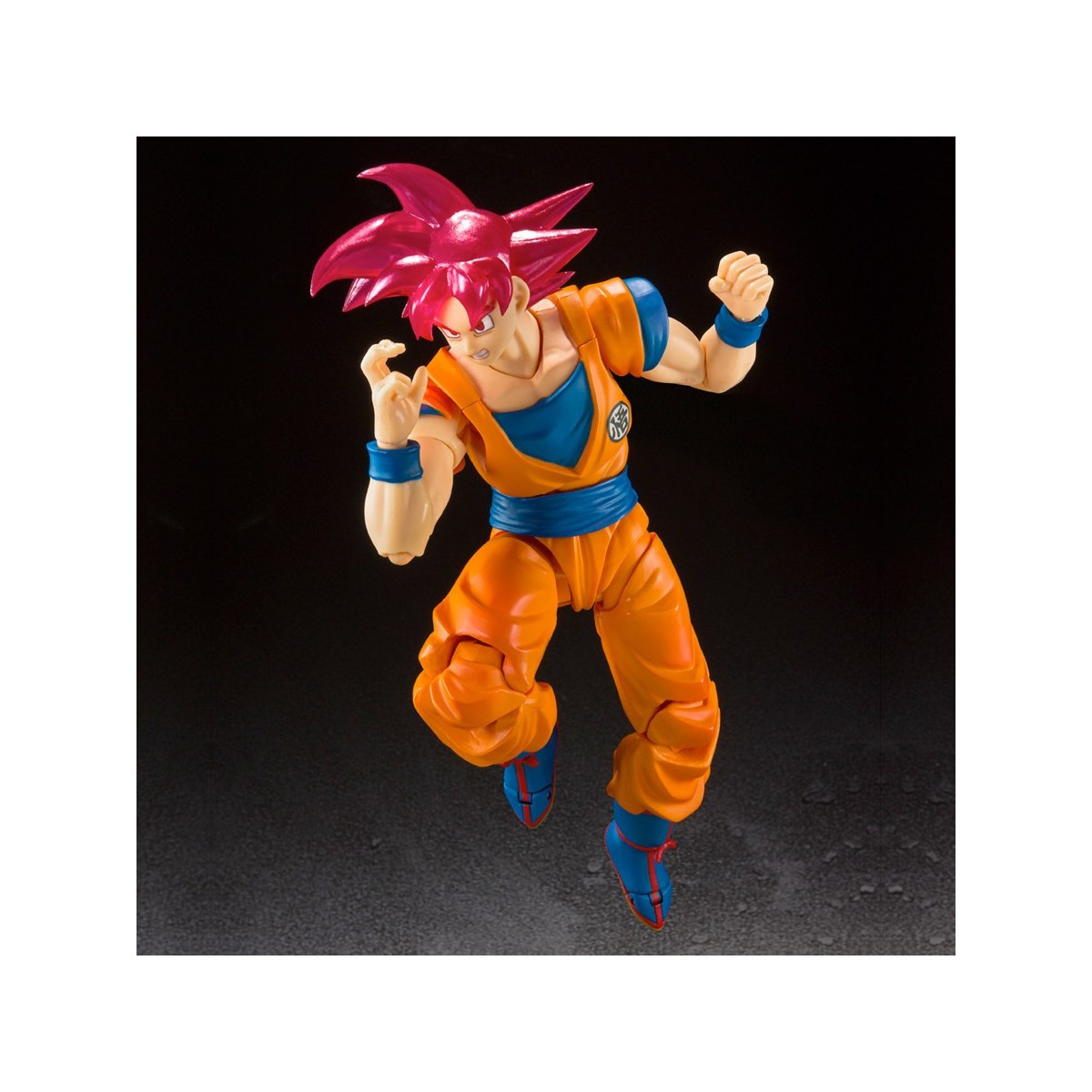 Bandai Tamashii - Dragon Ball Super - SON GOKU Super Saiyan Dios Evento Exclusivo Edición Color - SHF SHFiguarts