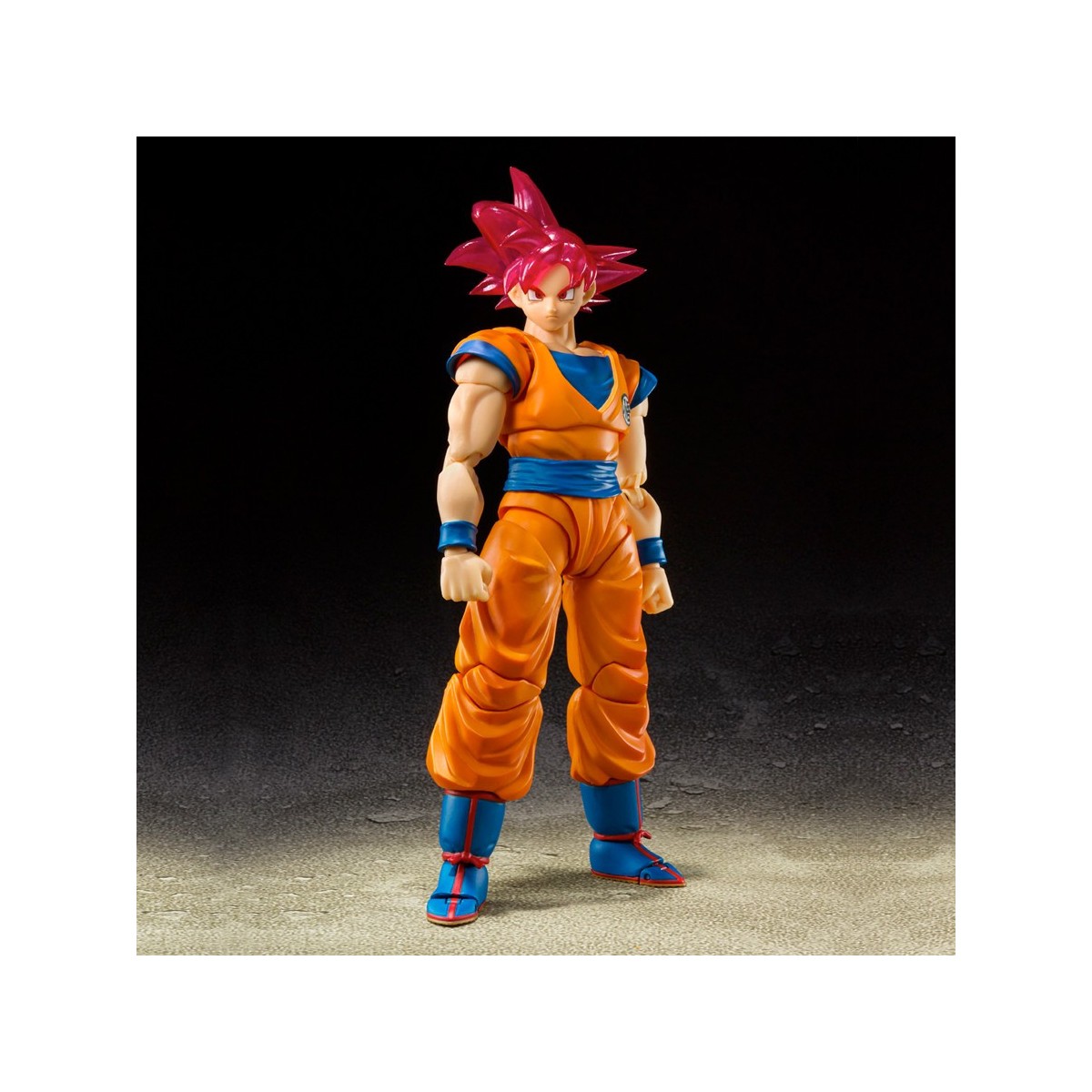 Bandai Tamashii - Dragon Ball Super - SON GOKU Super Saiyan Dios Evento Exclusivo Edición Color - SHF SHFiguarts