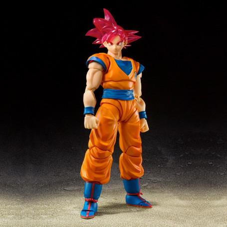Bandai Tamashii - Dragon Ball Super - SON GOKU Super Saiyan Dios Evento Exclusivo Edición Color - SHF SHFiguarts