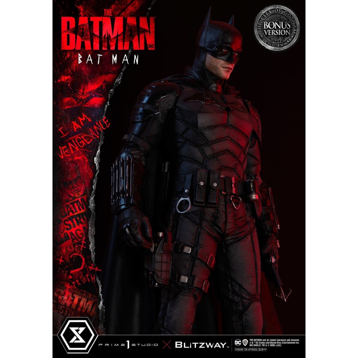 Prime 1 Studio/Blitzway - La estatua de BATMAN 1/3