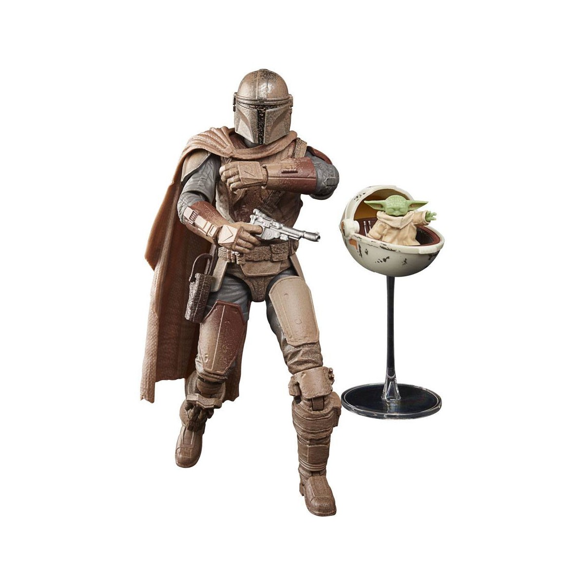 Star Wars Black Series - El Mandaloriano y Grogu (Arvala-7)