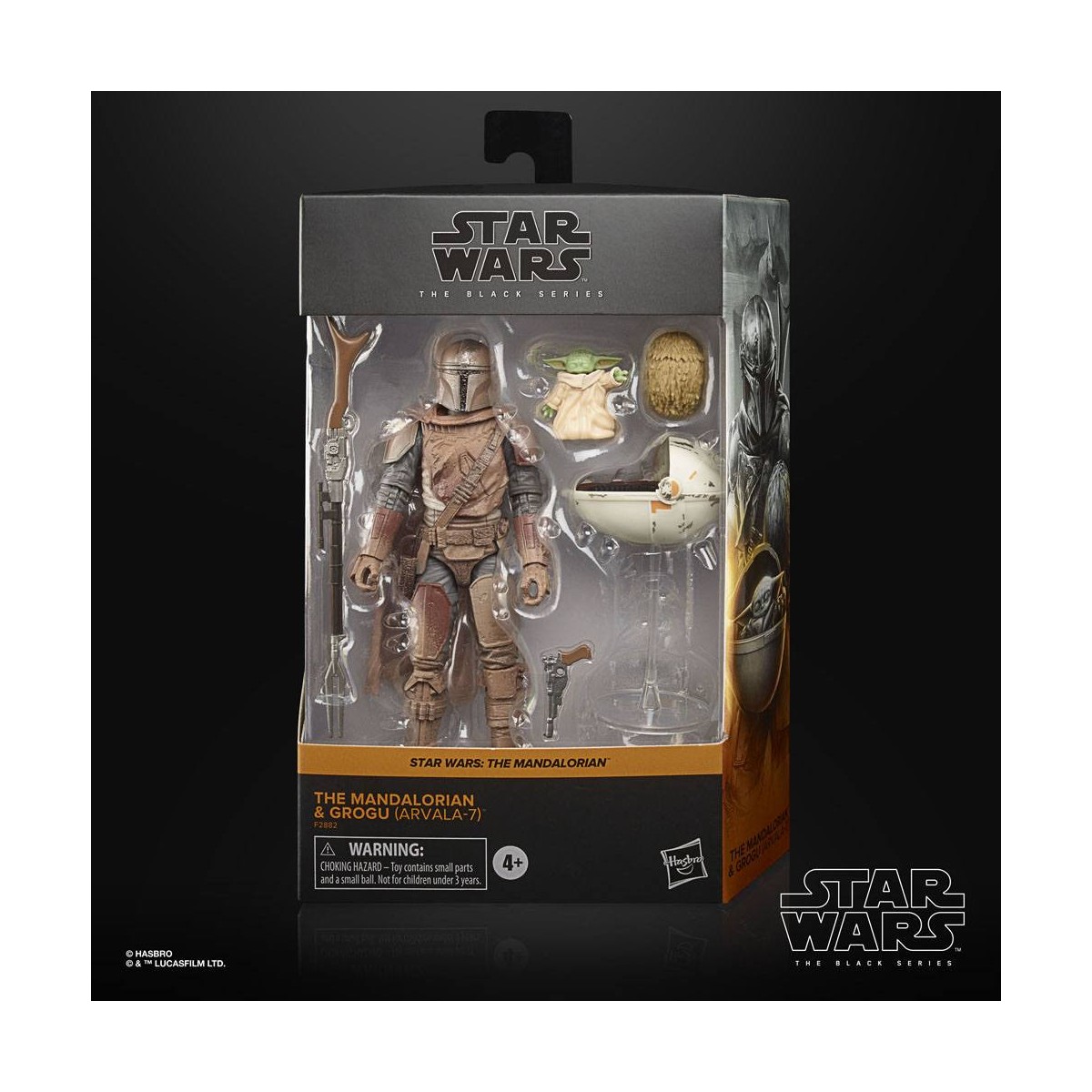Star Wars Black Series - El Mandaloriano y Grogu (Arvala-7)