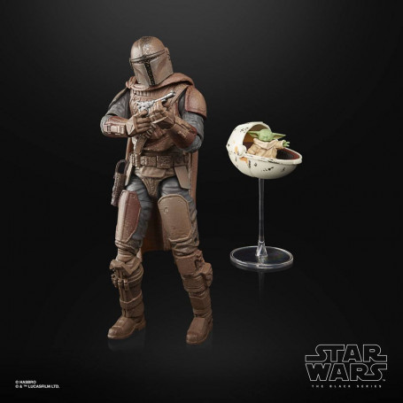 Star Wars Black Series - El Mandaloriano y Grogu (Arvala-7)