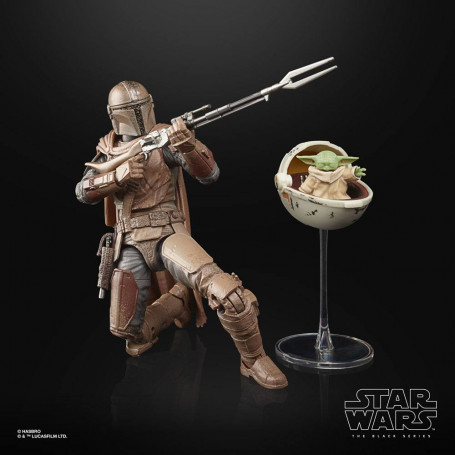 Star Wars Black Series - El Mandaloriano y Grogu (Arvala-7)