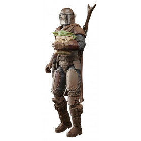Star Wars Black Series - El Mandaloriano y Grogu (Arvala-7)
