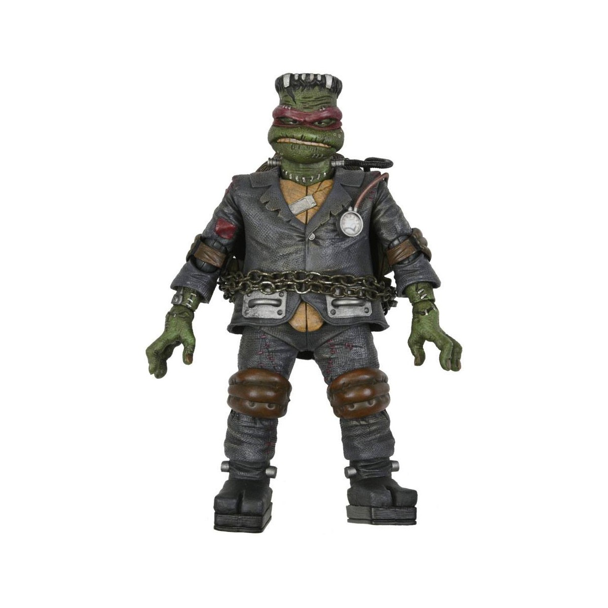 NECA - Ultimate Raphael como el Monstruo de Frankenstein - Universal Monsters x TMNT