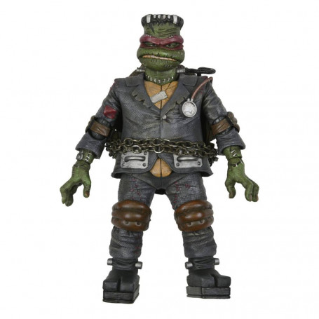 NECA - Ultimate Raphael como el Monstruo de Frankenstein - Universal Monsters x TMNT