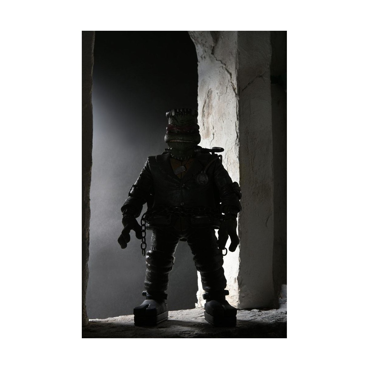NECA - Ultimate Raphael como el Monstruo de Frankenstein - Universal Monsters x TMNT