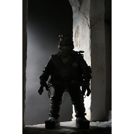 NECA - Ultimate Raphael como el Monstruo de Frankenstein - Universal Monsters x TMNT