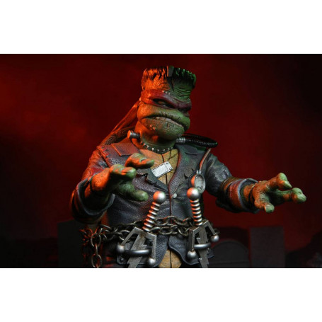 NECA - Ultimate Raphael como el Monstruo de Frankenstein - Universal Monsters x TMNT