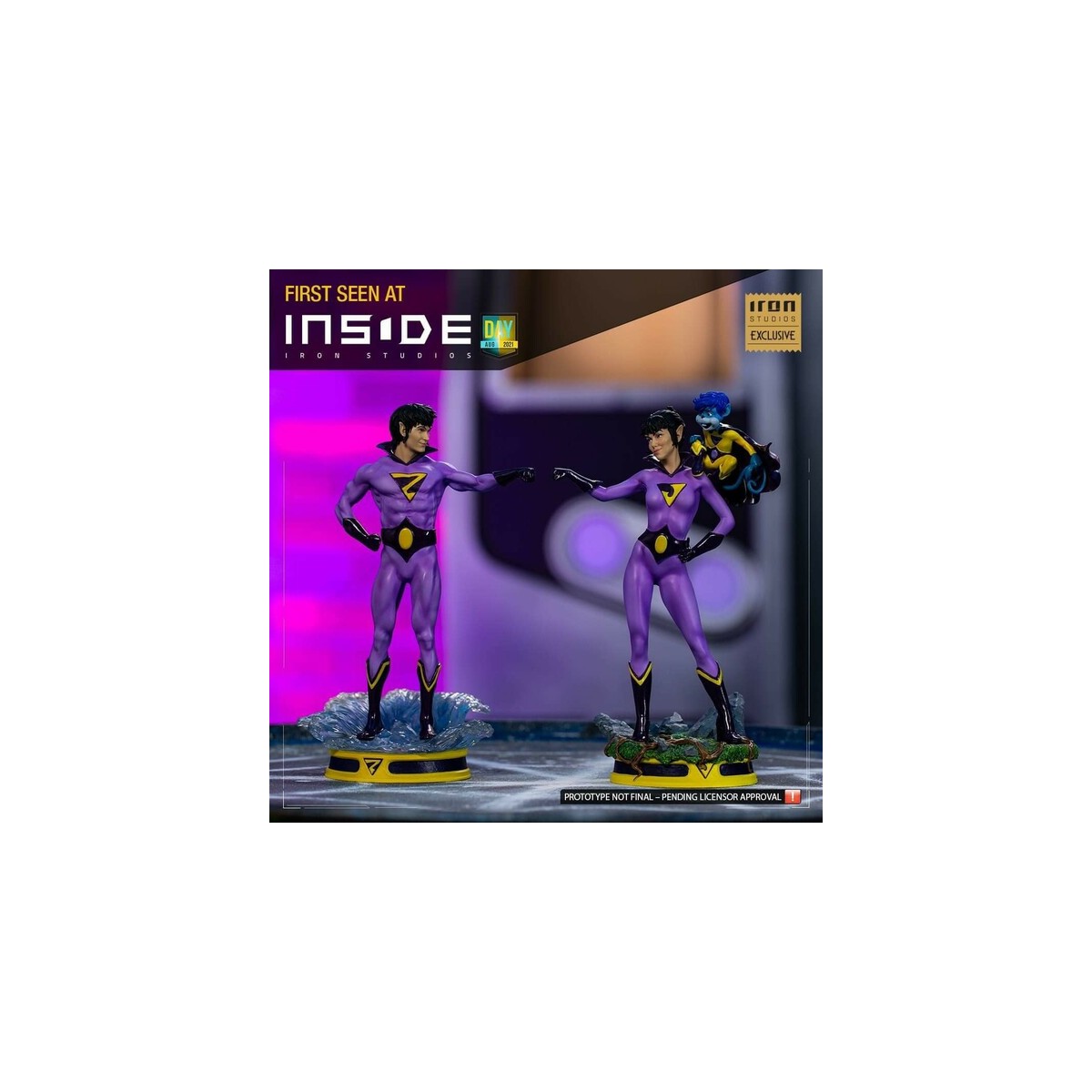Iron Studios - Wonder Twins 1/10 BDS Art Scale