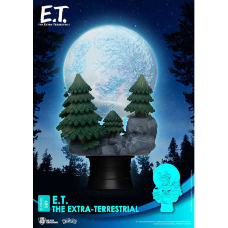Beast Kingdom Disney diorama E.T. the alien - PVC D-Stage Iconic Movie Scene