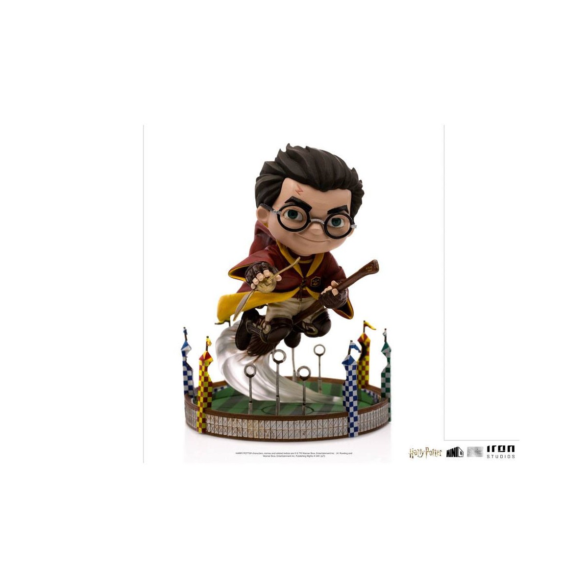 Iron Studios - Harry Potter Mini Co. PVC - Harry Potter en el partido de quiddich