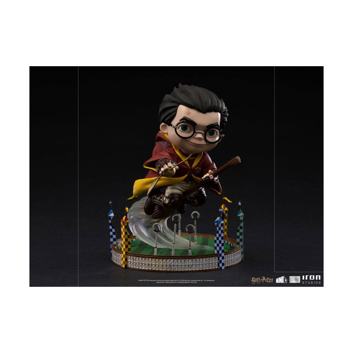 Iron Studios - Harry Potter Mini Co. PVC - Harry Potter en el partido de quiddich
