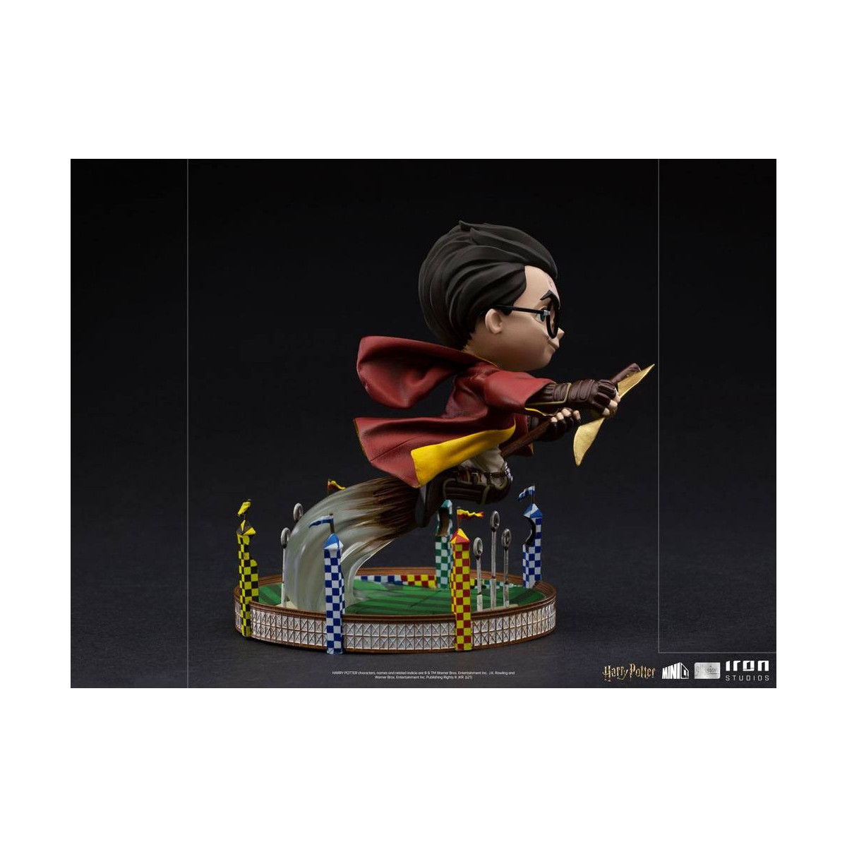 Iron Studios - Harry Potter Mini Co. PVC - Harry Potter en el partido de quiddich