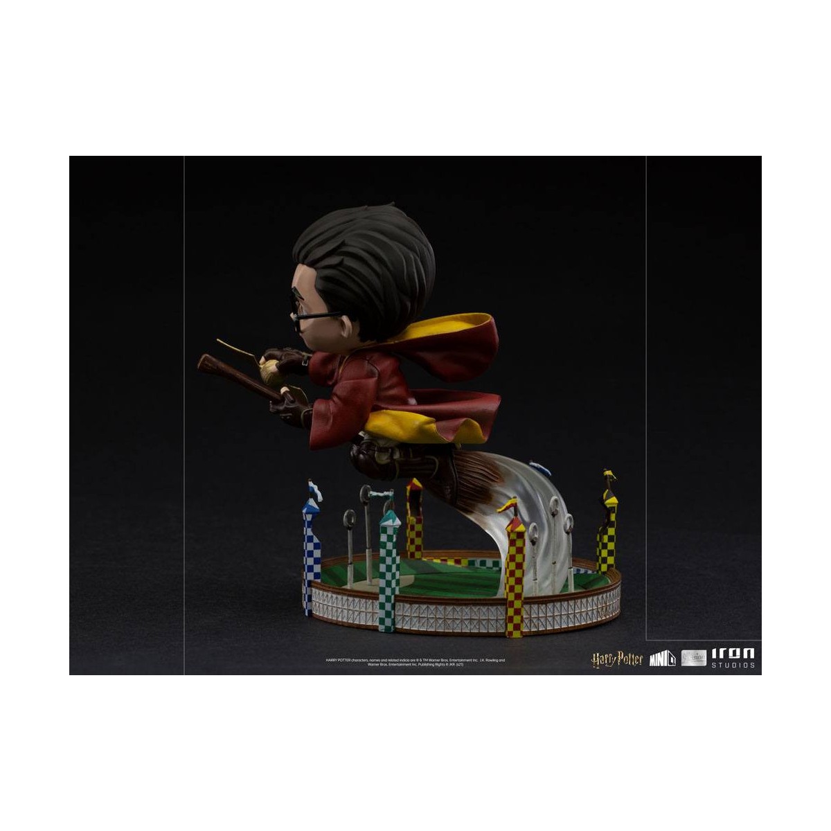 Iron Studios - Harry Potter Mini Co. PVC - Harry Potter en el partido de quiddich