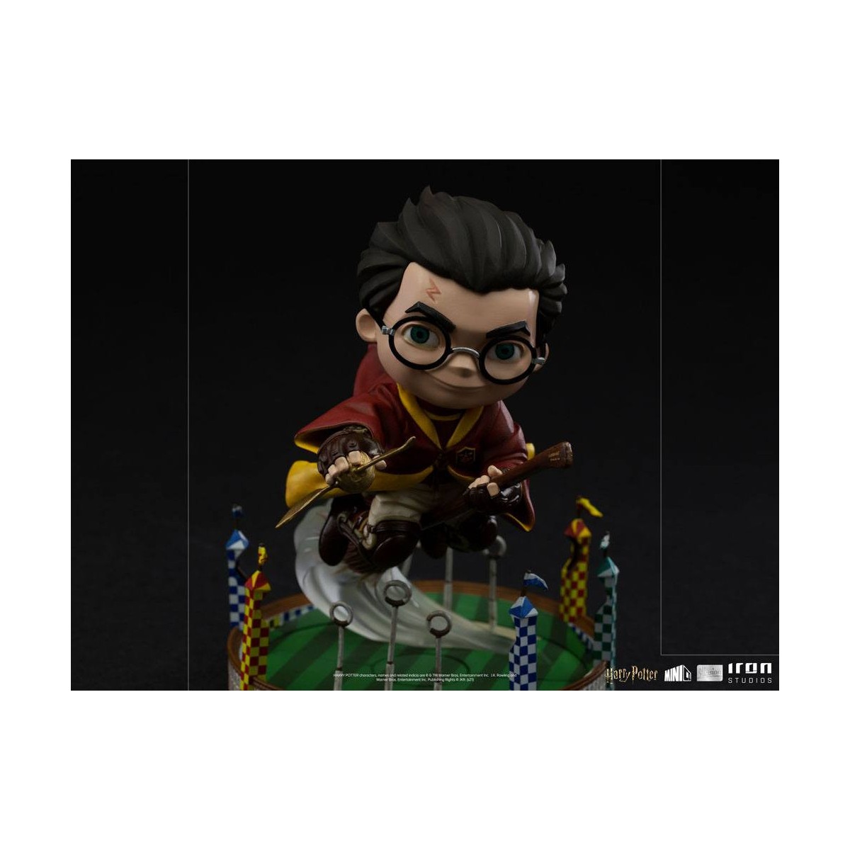 Iron Studios - Harry Potter Mini Co. PVC - Harry Potter en el partido de quiddich