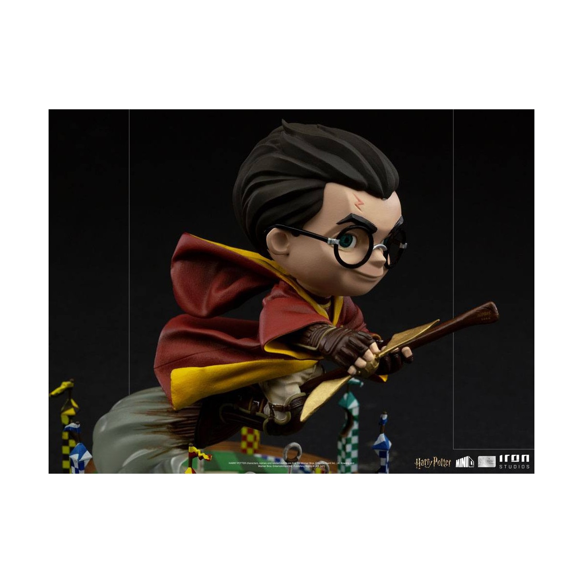 Iron Studios - Harry Potter Mini Co. PVC - Harry Potter en el partido de quiddich