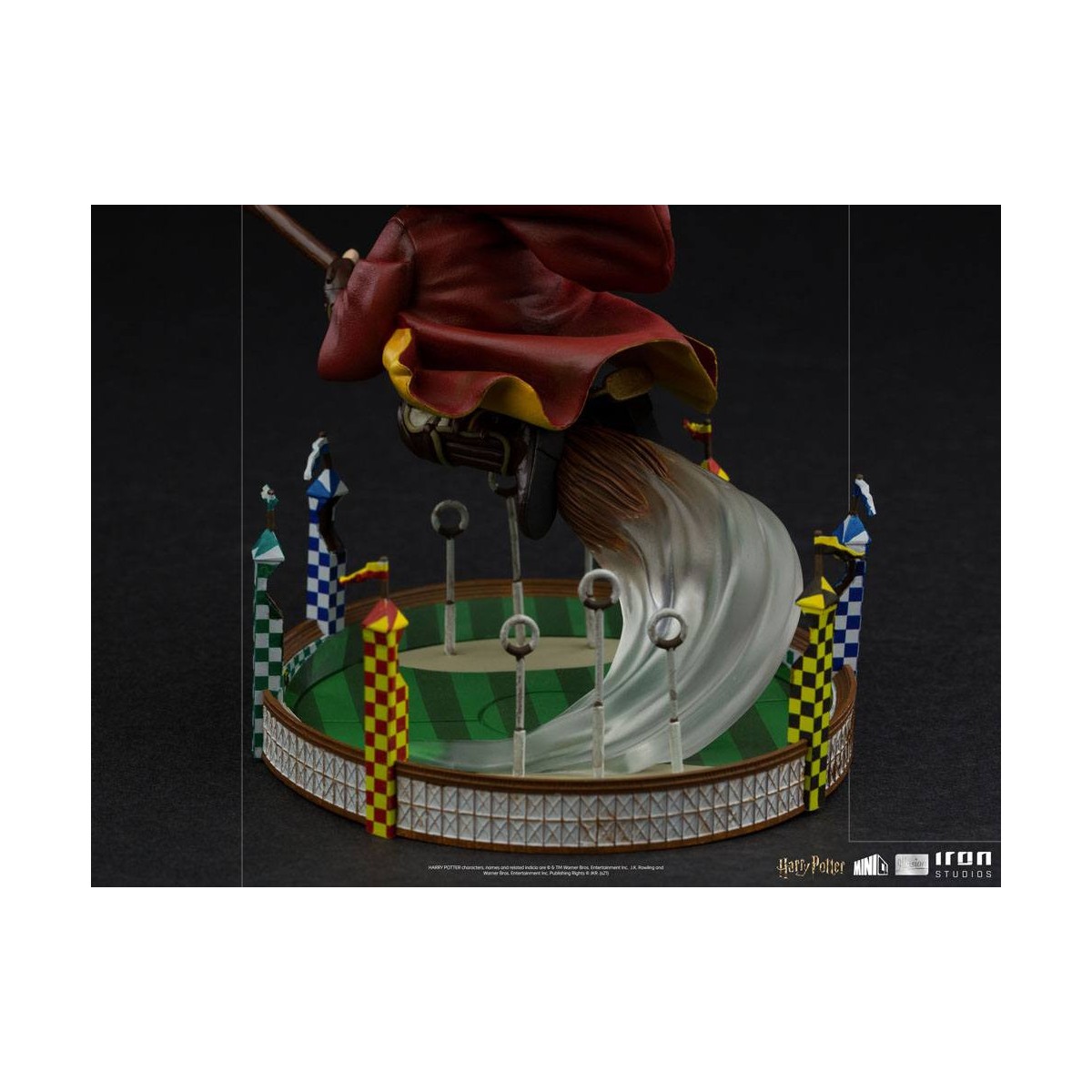 Iron Studios - Harry Potter Mini Co. PVC - Harry Potter en el partido de quiddich