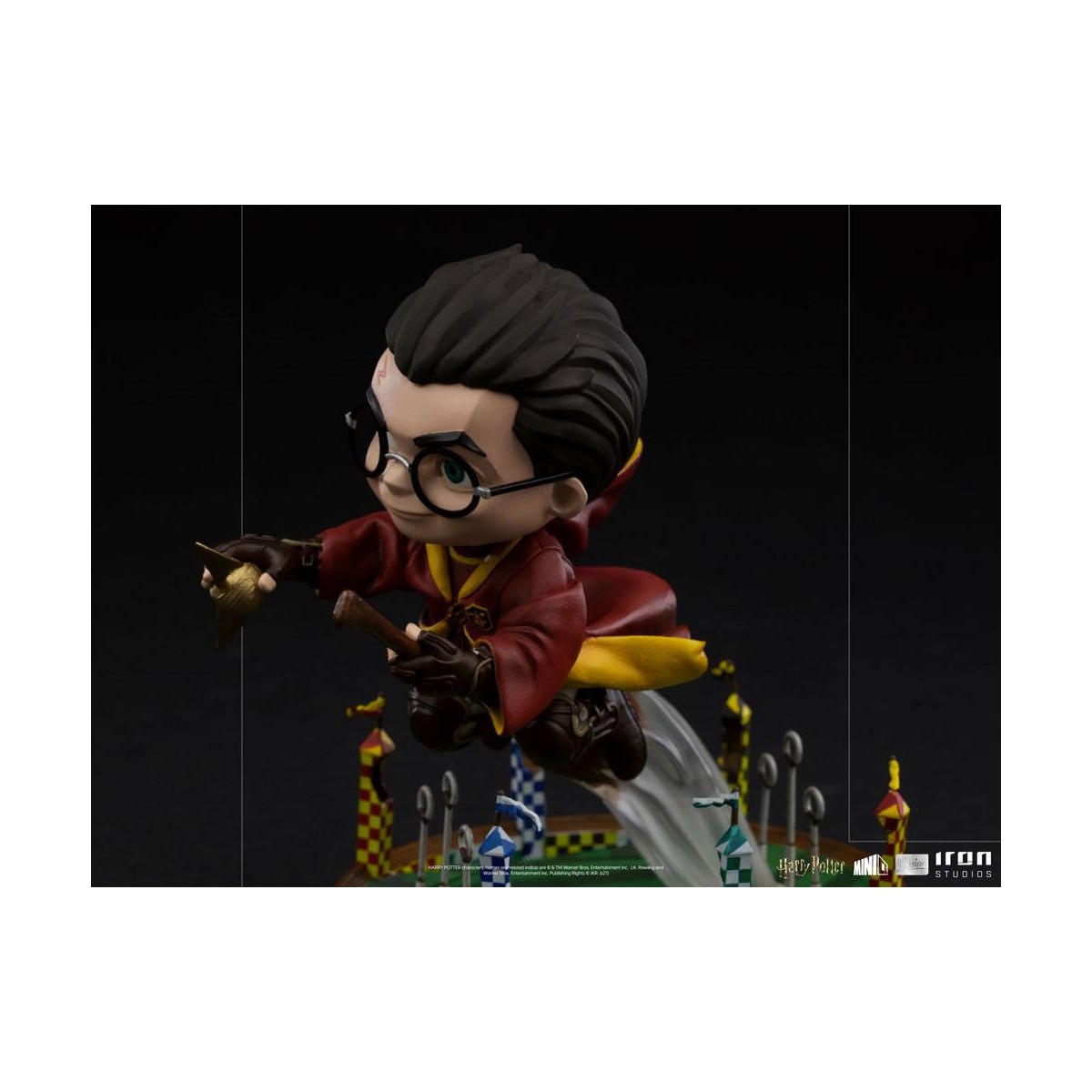 Iron Studios - Harry Potter Mini Co. PVC - Harry Potter en el partido de quiddich
