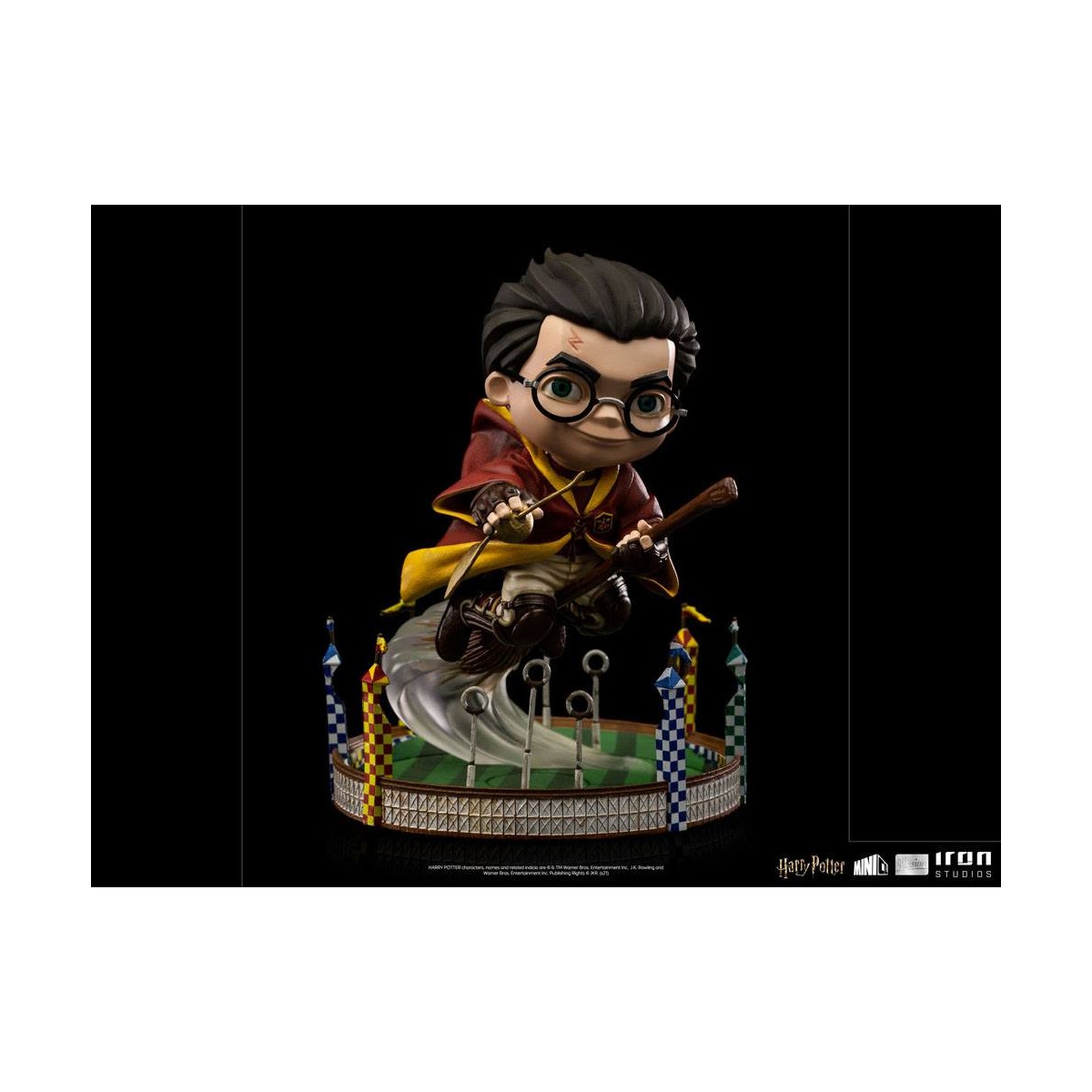 Iron Studios - Harry Potter Mini Co. PVC - Harry Potter en el partido de quiddich