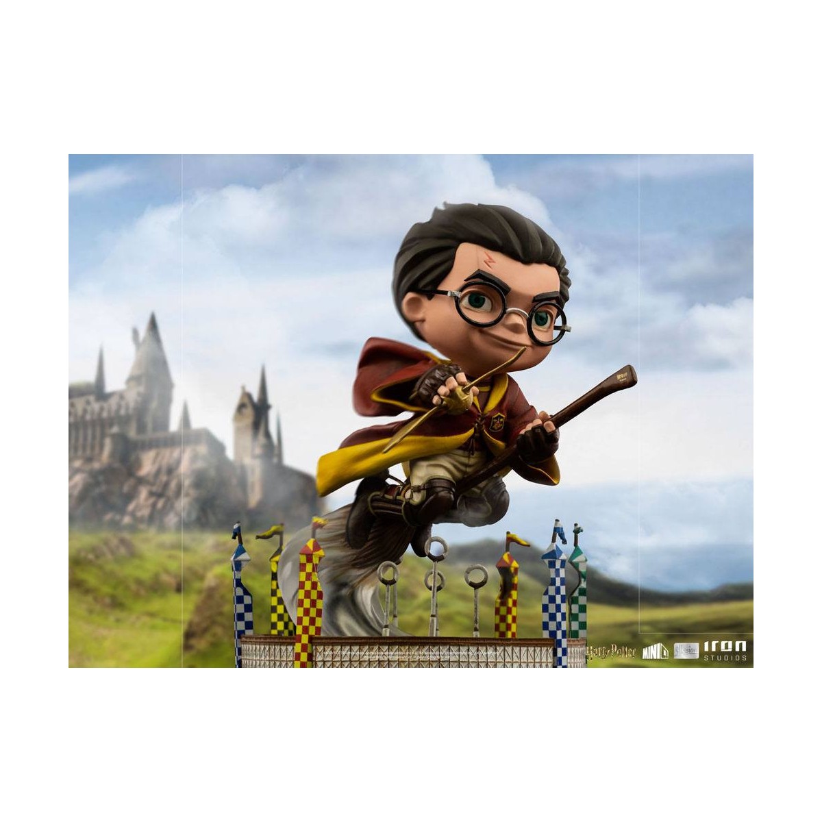 Iron Studios - Harry Potter Mini Co. PVC - Harry Potter en el partido de quiddich
